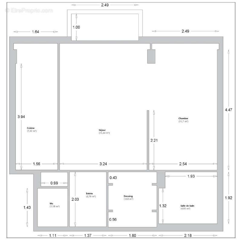 Appartement à PARIS-16E