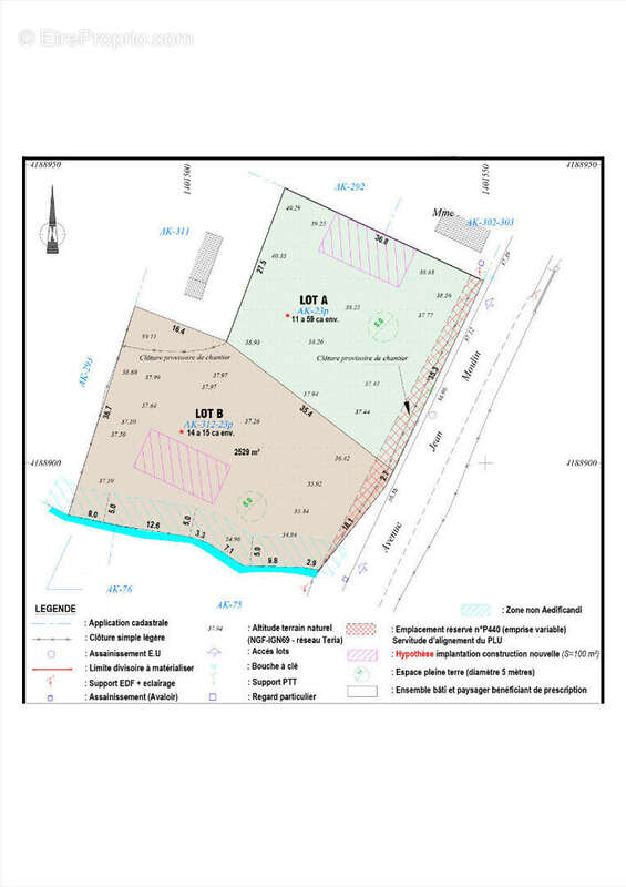 Martignas - Terrain à bâtir 1415m² - proximité centre ville - photo 3