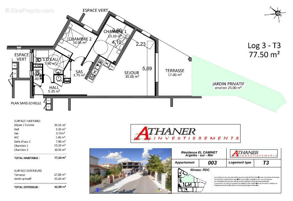 Appartement à ARGELES-SUR-MER