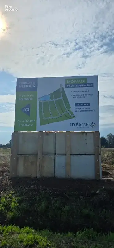 Photo Terrain à Moyaux au prix de 50 000€