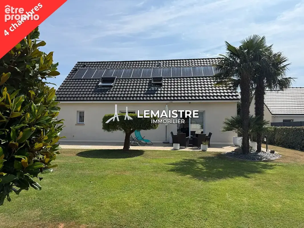 Maison à vendre - 123 m² - 4 CHAMBRES - MANIQUERVILLE - Jardin et garage - photo 1
