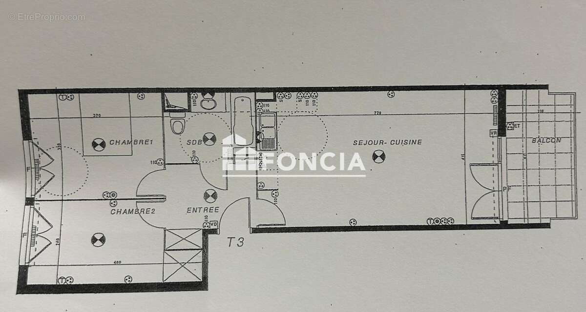 Appartement à MARSEILLE-8E