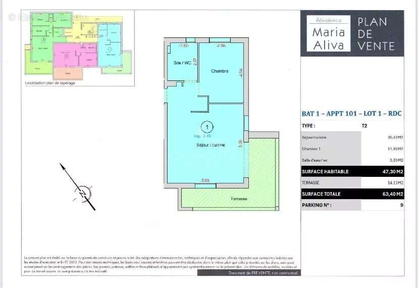Appartement t2 prunelli di fiumorbu - photo 3