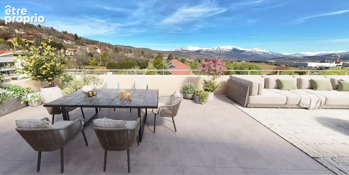 Gap charance - t3 neuf en rez-de-jardin avec terrasse et jardin - photo 3