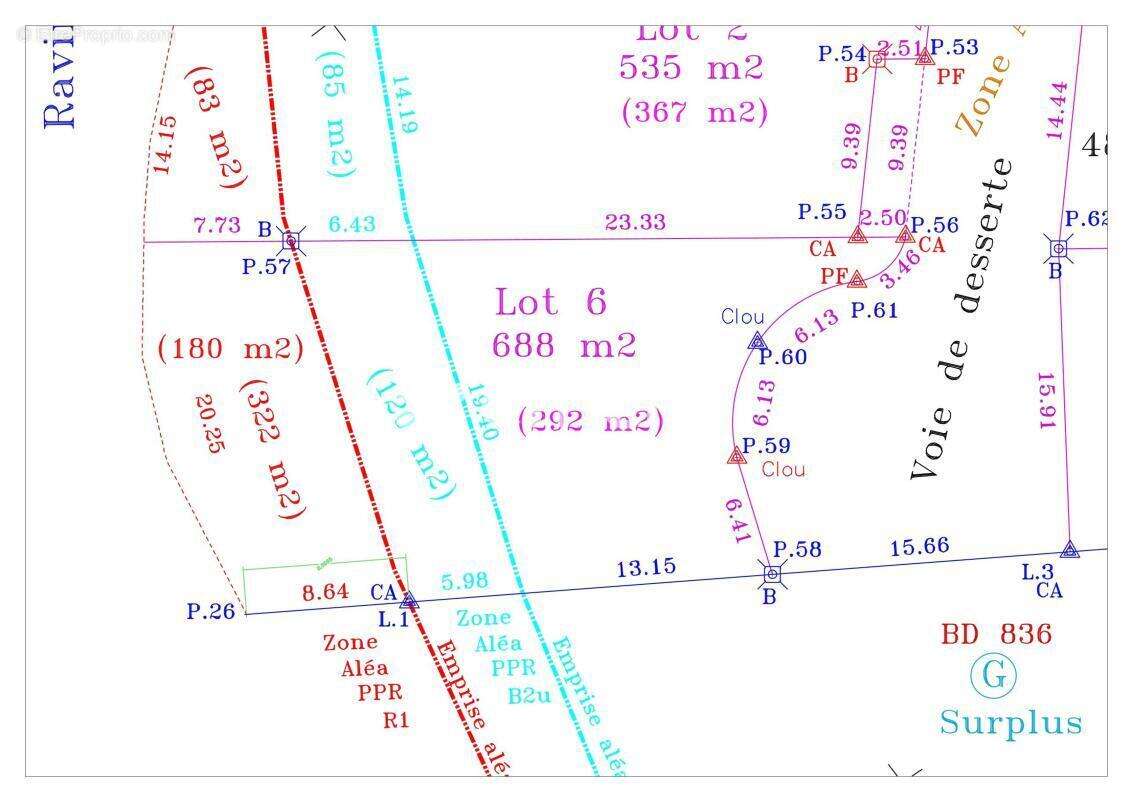 Terrain à SAINT-BENOIT