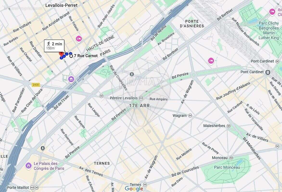 Appartement à LEVALLOIS-PERRET