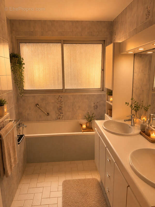 Aix en Provence, GAMBETTA / LA TORSE, VENTE appartement de Type T3/4 de 93m2 en rez-de-jardin, 2 parking + cav - photo 6