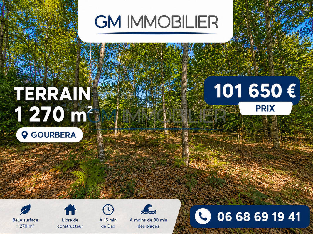 Terrain à DAX