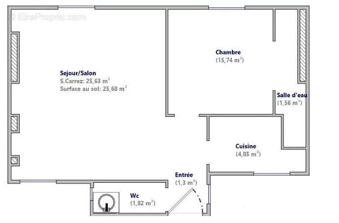 Appartement à PARIS-17E