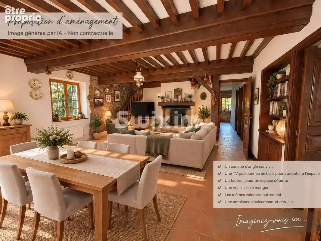 À 12 min d’avallon et 15 min de semur-en-auxois – maison en pierre, 5 chambres et jardin sans vis-à-vis - photo 5