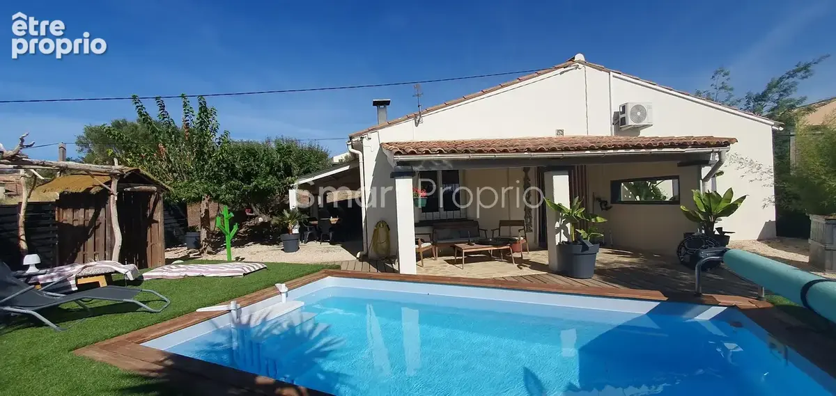 jolie maison de plain-pied *piscine bois semi-enterrée * secteur calme et recherché* vue dégagée - photo 3