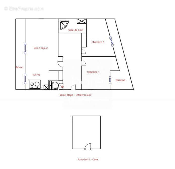 Appartement à LA GARENNE-COLOMBES