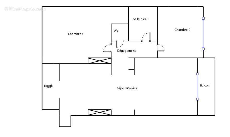 Appartement à MARSEILLE-7E