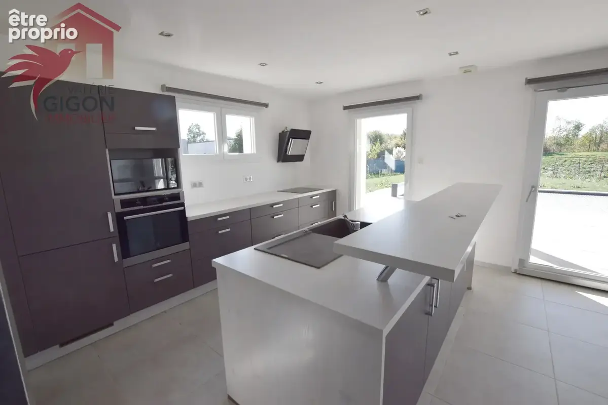 BELLE MAISON CONTEMPORAINE construite en 2018, alliant confort, modernité et fonctionnalité, beaux volumes ouv - photo 2