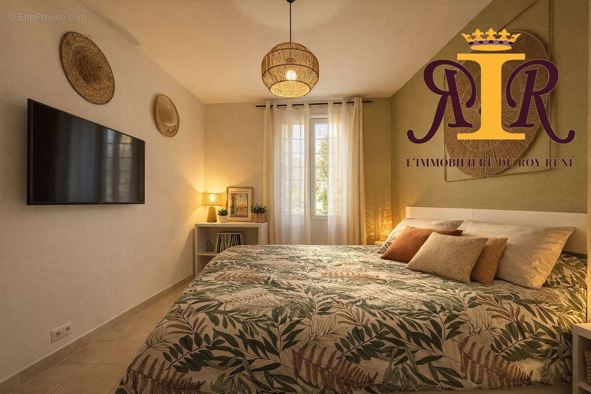 chambre parentale - Appartement à PERTUIS