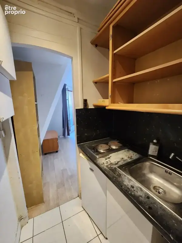 Appartement Paris 1 pièce(s) 14.27 m2 - photo 5
