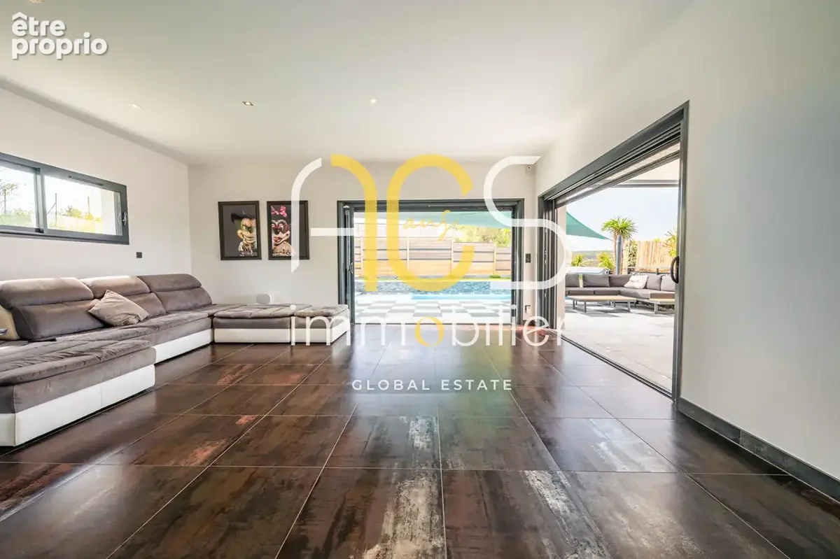 Achat Vente Villa Type 5 185m² Extérieur Jardin Piscine Garage - photo 12