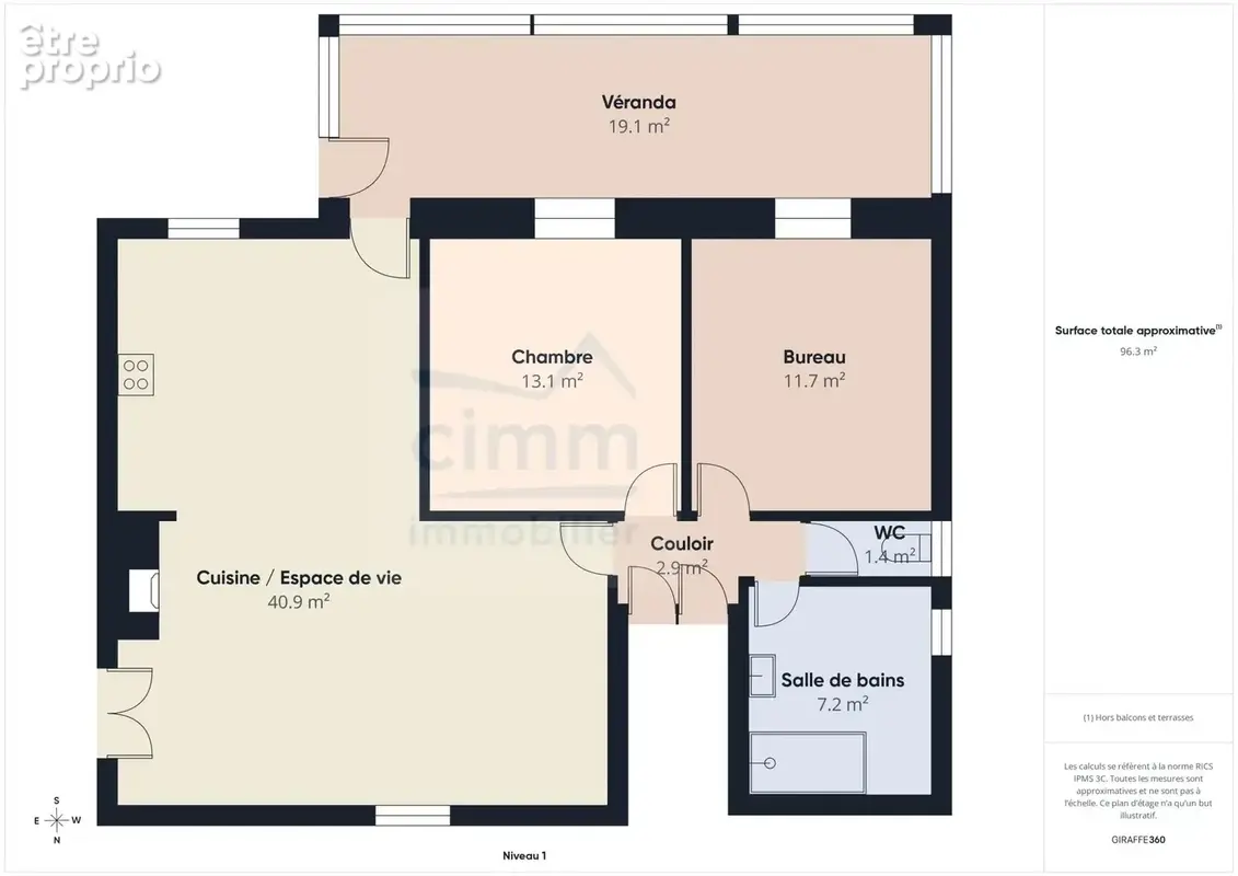 Maison de 97 m² sur un terrain 2 110 m² - photo 2