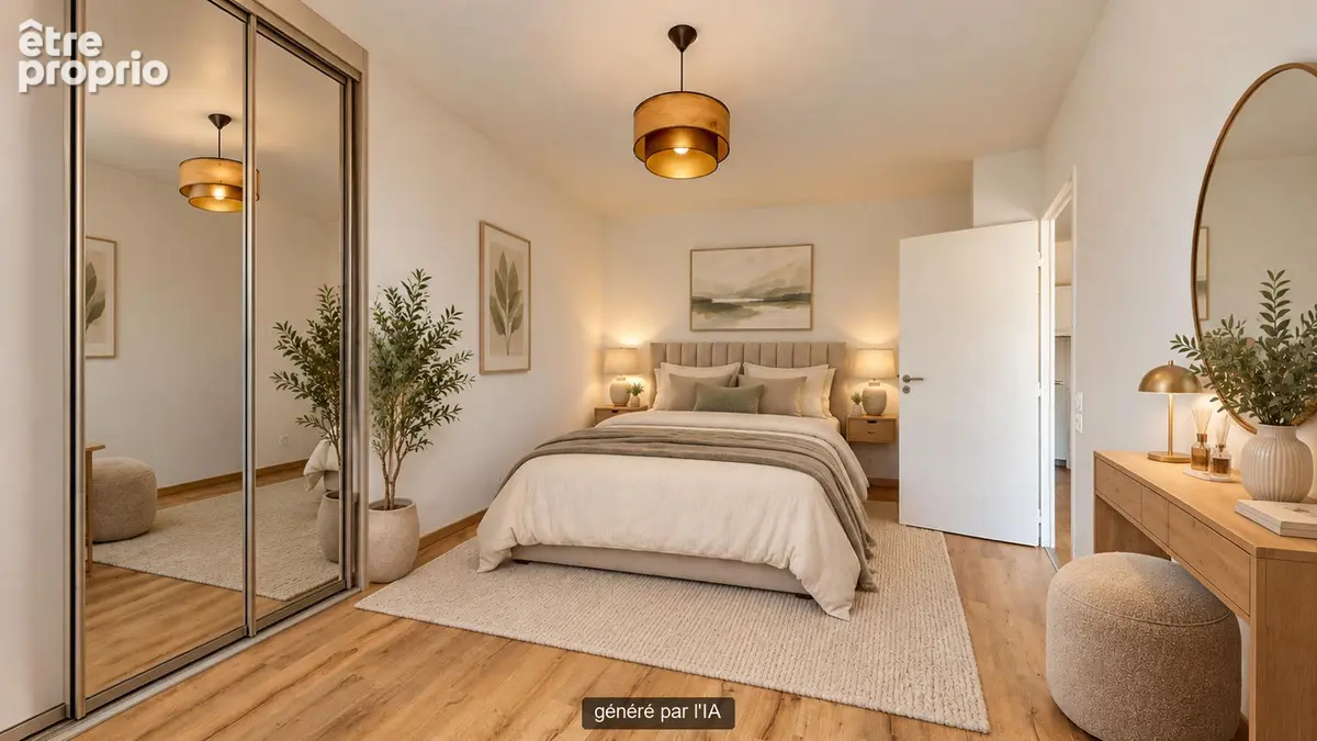 Appartement Viry 2 pièce(s) 42.25 m2 - photo 3