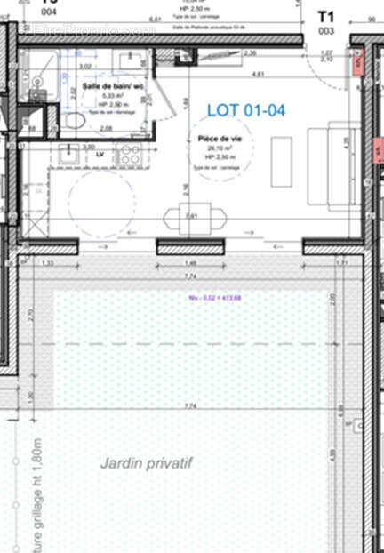 Appartement à SAINT-ANDRE-LE-GAZ