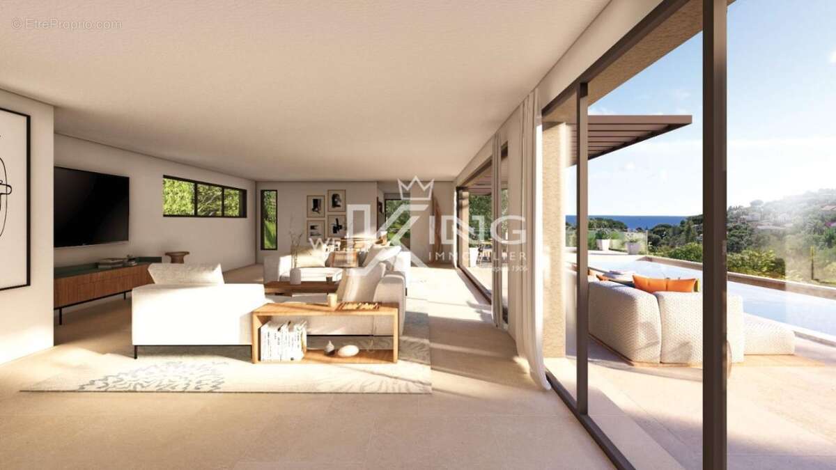 Les issambres – vue mer  projet de villa contemporaine avec permis accordé - photo 6