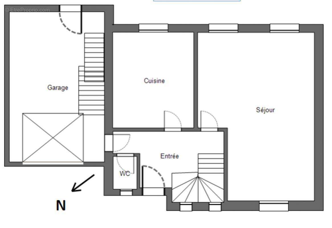 Maison à CLEDEN-POHER