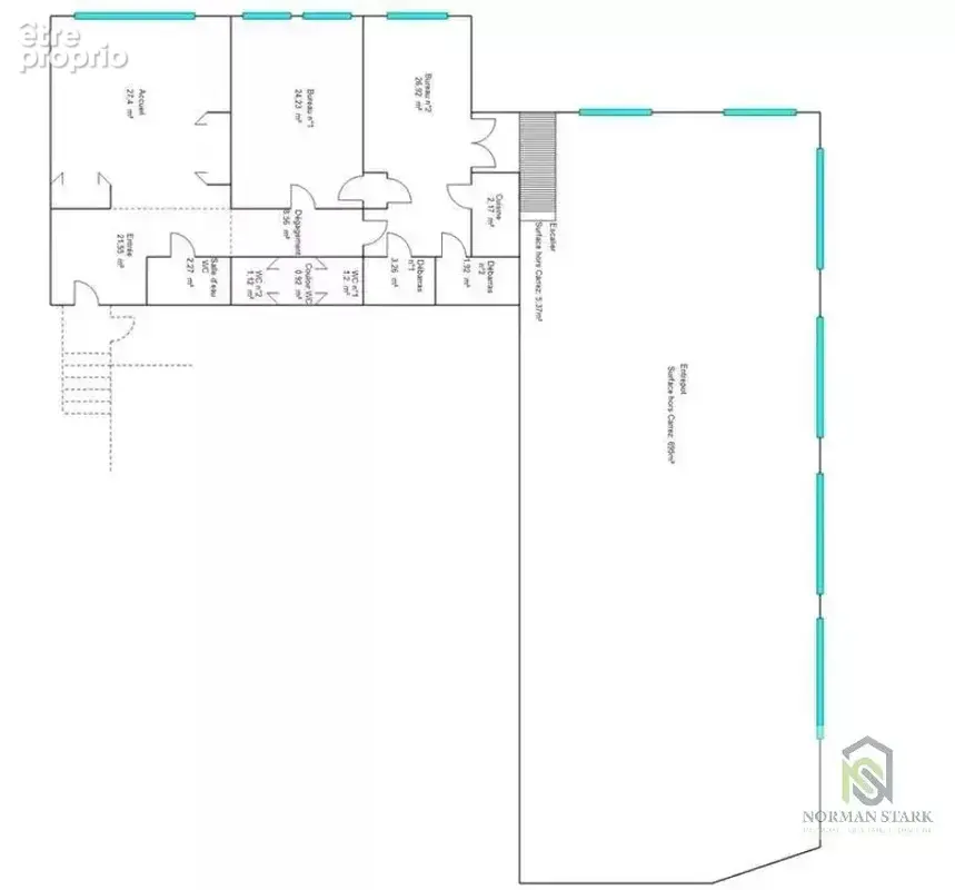 Droit au bail entrepôt avec bureaux à vendre proche Monaco – Stockage, vente, dépôt-vente auto, parking 600 m², accès camion, zo - photo 2