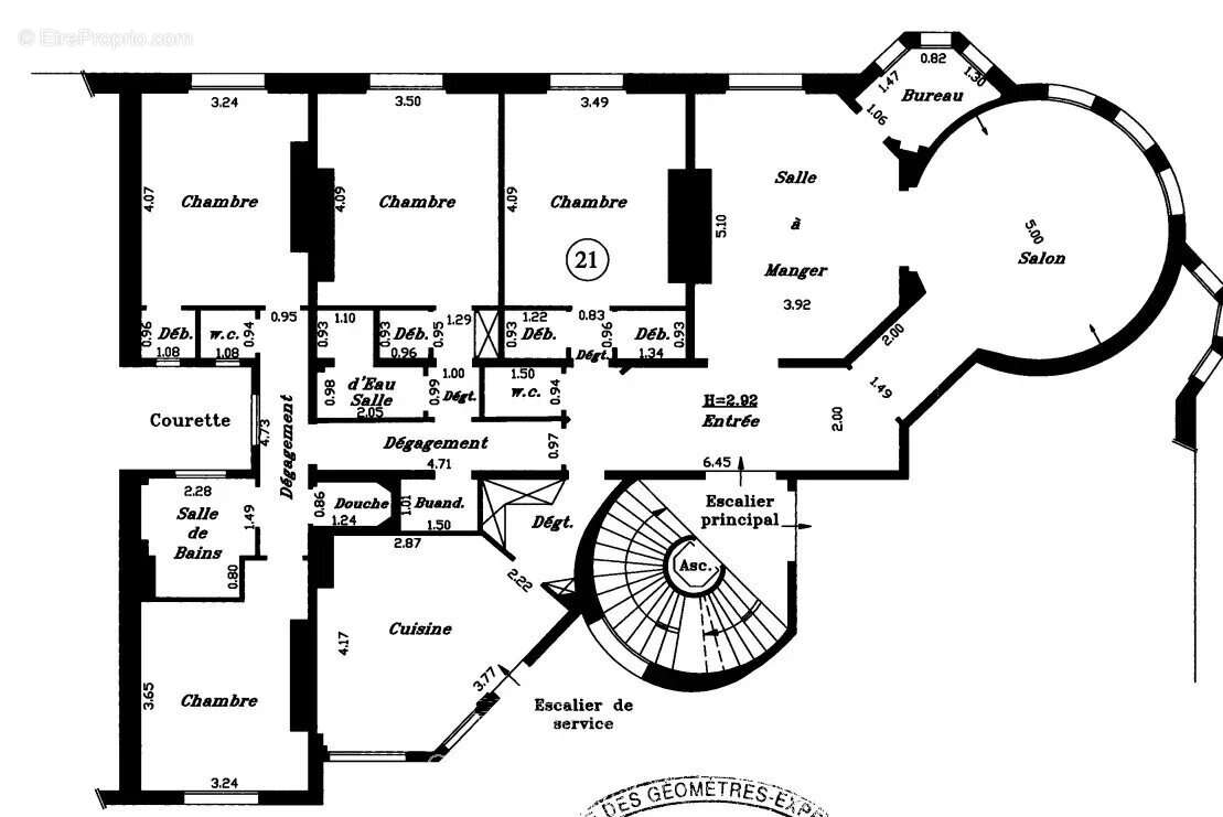 Appartement à PARIS-16E