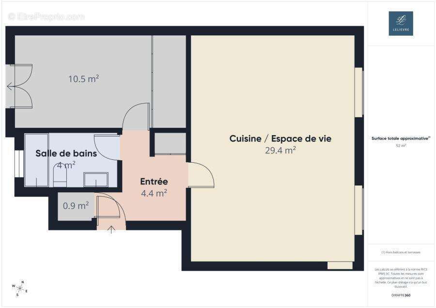 Appartement 50 m² à Paris-17e  - photo 72