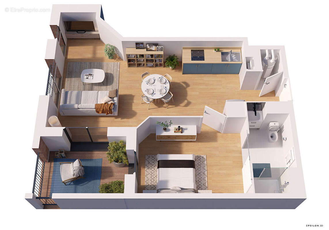 Appartement à TOULOUSE