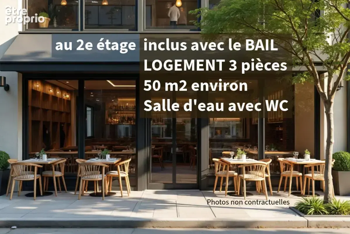 Montreuil centre 93100 restaurant licence 3 avec appartement - photo 10