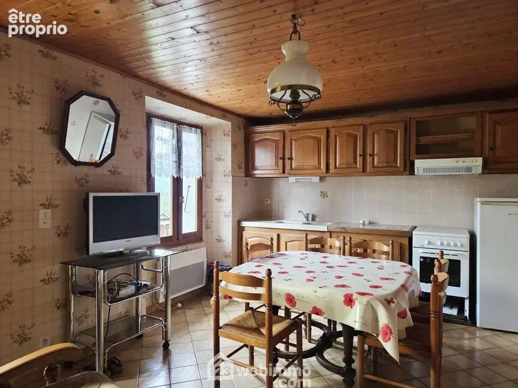 Cette maison dispose aujourd'hui d'une partie 'habitable' de 52m²,