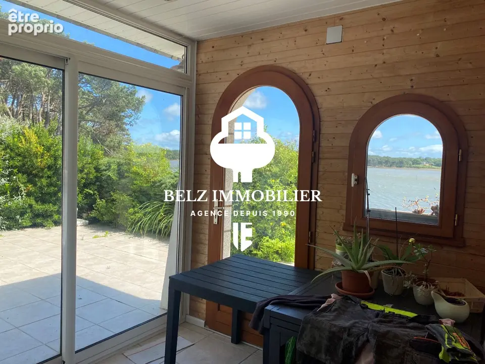 Rare maison locoal-mendon acces du bout du jardin à la ria d'etel et vue panoramique à couper le souffle  terrain d e1740m² - photo 6