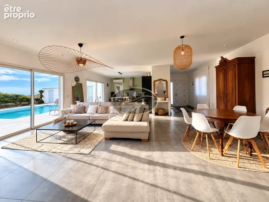 Maison contemporaine 175 m2   Piscine   Garage   Résidence sécurisée - photo 3