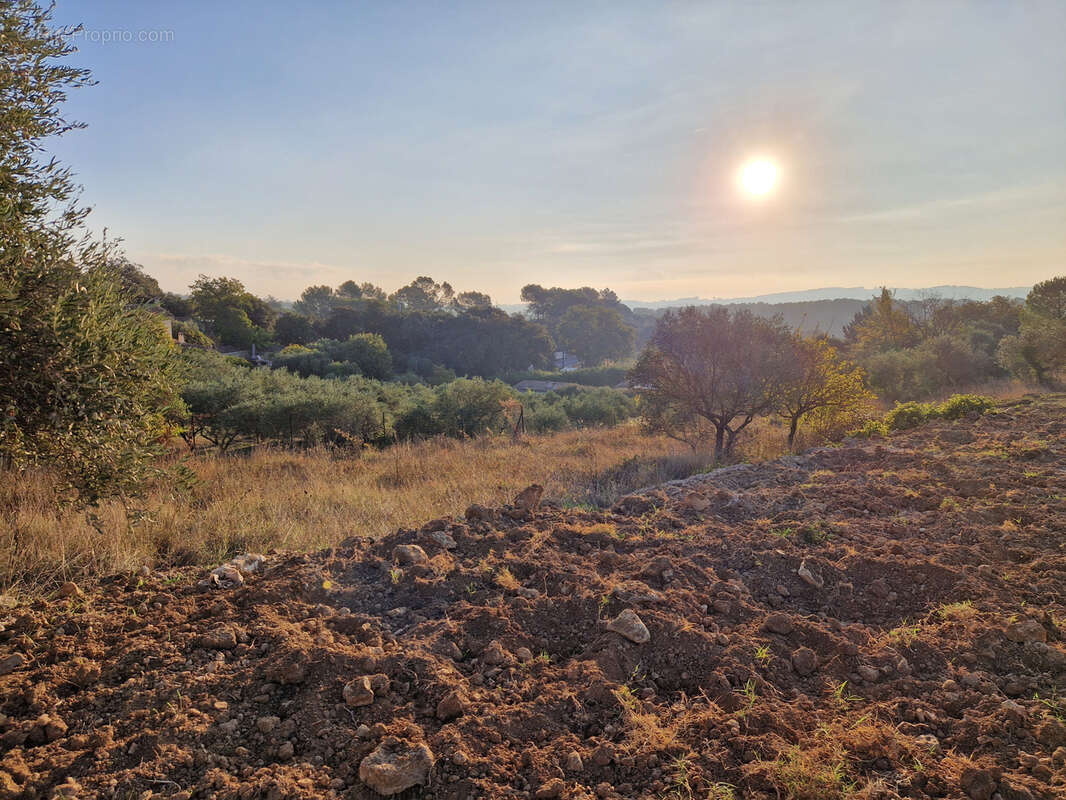 Terrain à LORGUES