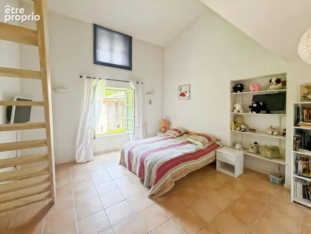 Corps de Ferme à vendre alixan - 322m² - étang - piscine - terrain - photo 21