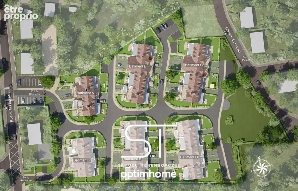 Appartement neuf T4 de 98,60 m² avec jardin, terrasse et Garage – Beaumont-en-Auge (14950) - photo 5