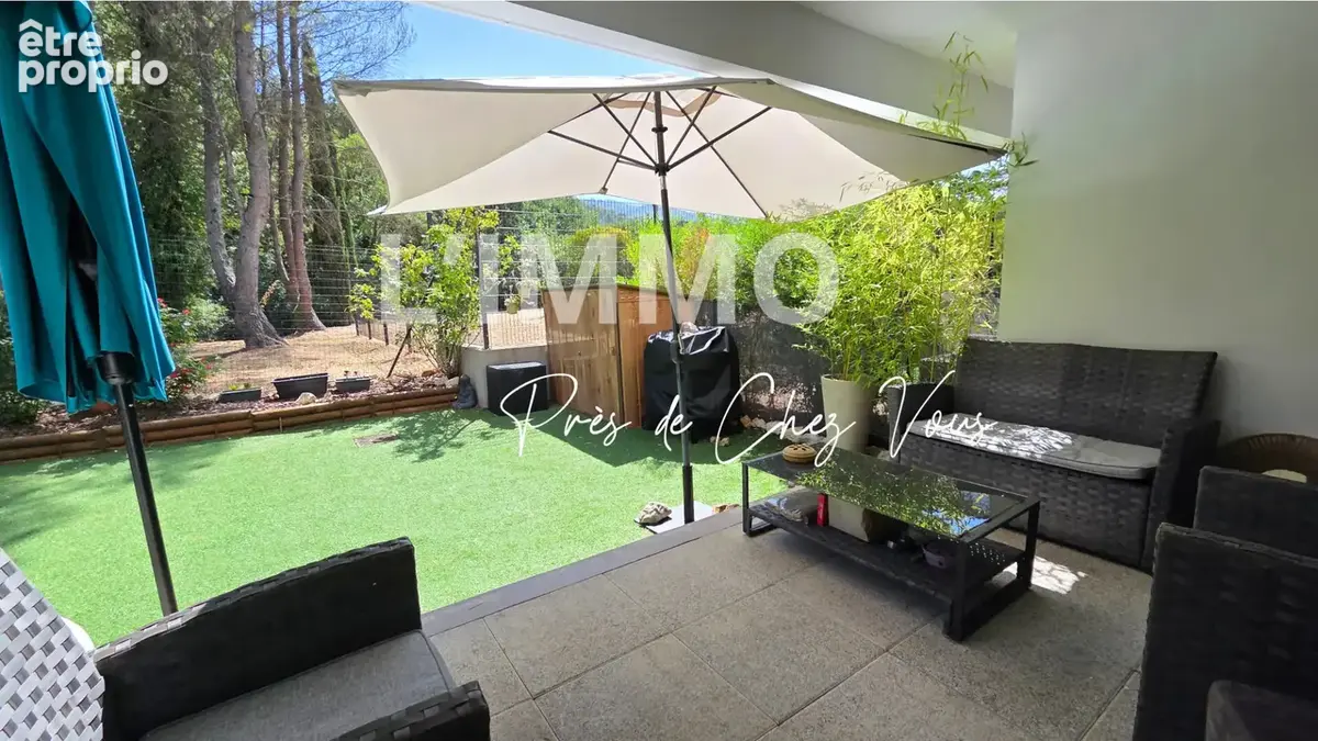 Appartement La Destrousse 3 pièces 58 m2 RDJ au calme Absolu - photo 12