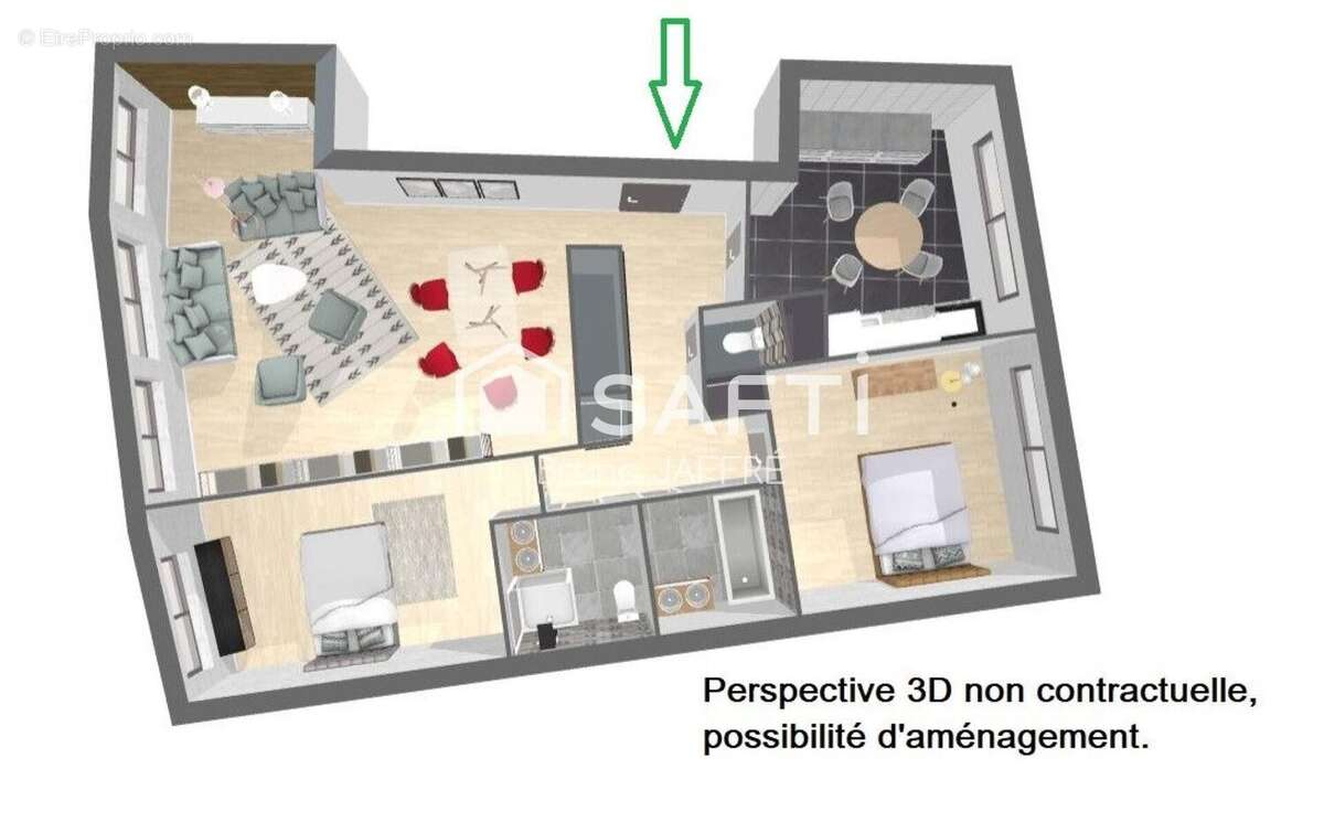 Photo 6 - Appartement à PARIS-15E