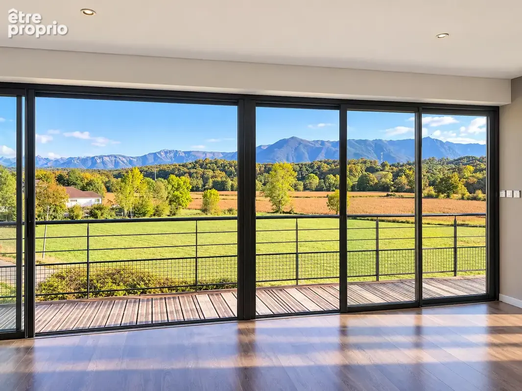 Maison contemporaine de plain-pied avec un immense panorama sur les Pyrénées - photo 6