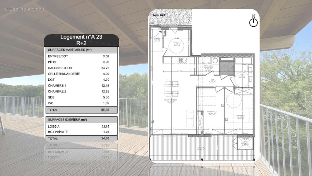 Appartement à ONDRES