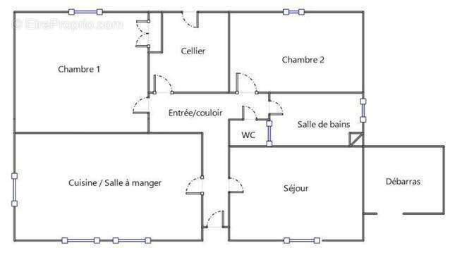 Maison 73 m² à Guiclan  - photo 8