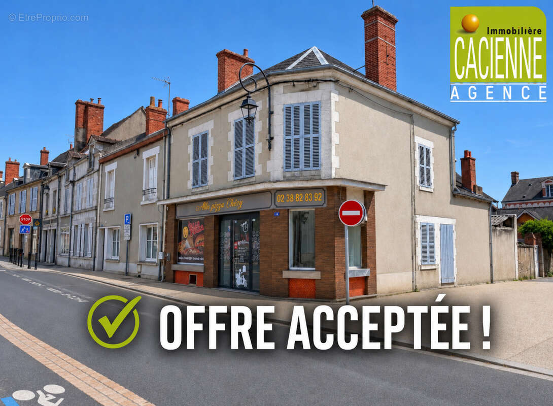 Checy - a vendre local commercial - centre ville. - photo 1