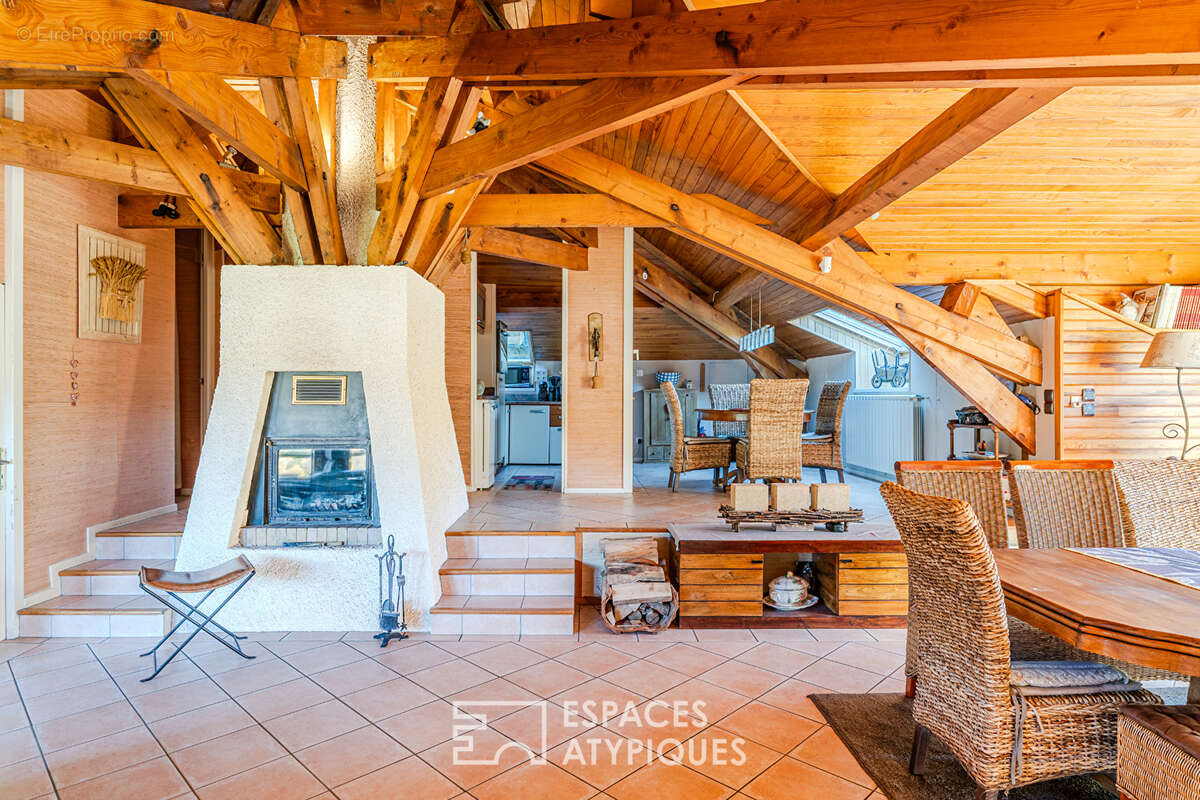 Chalet d'architecte à la vue dégagée - photo 5