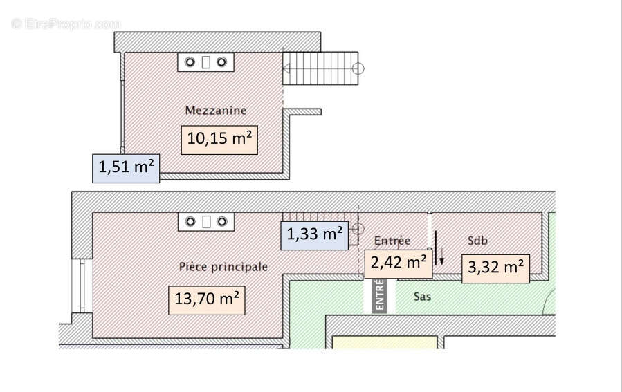 Appartement à LYON-1E