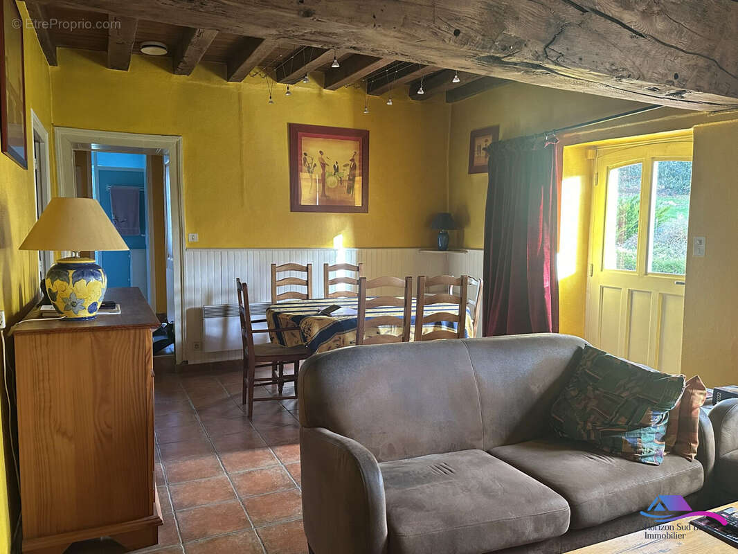 Séjour - Maison à SAINT-ELOY-D&#039;ALLIER