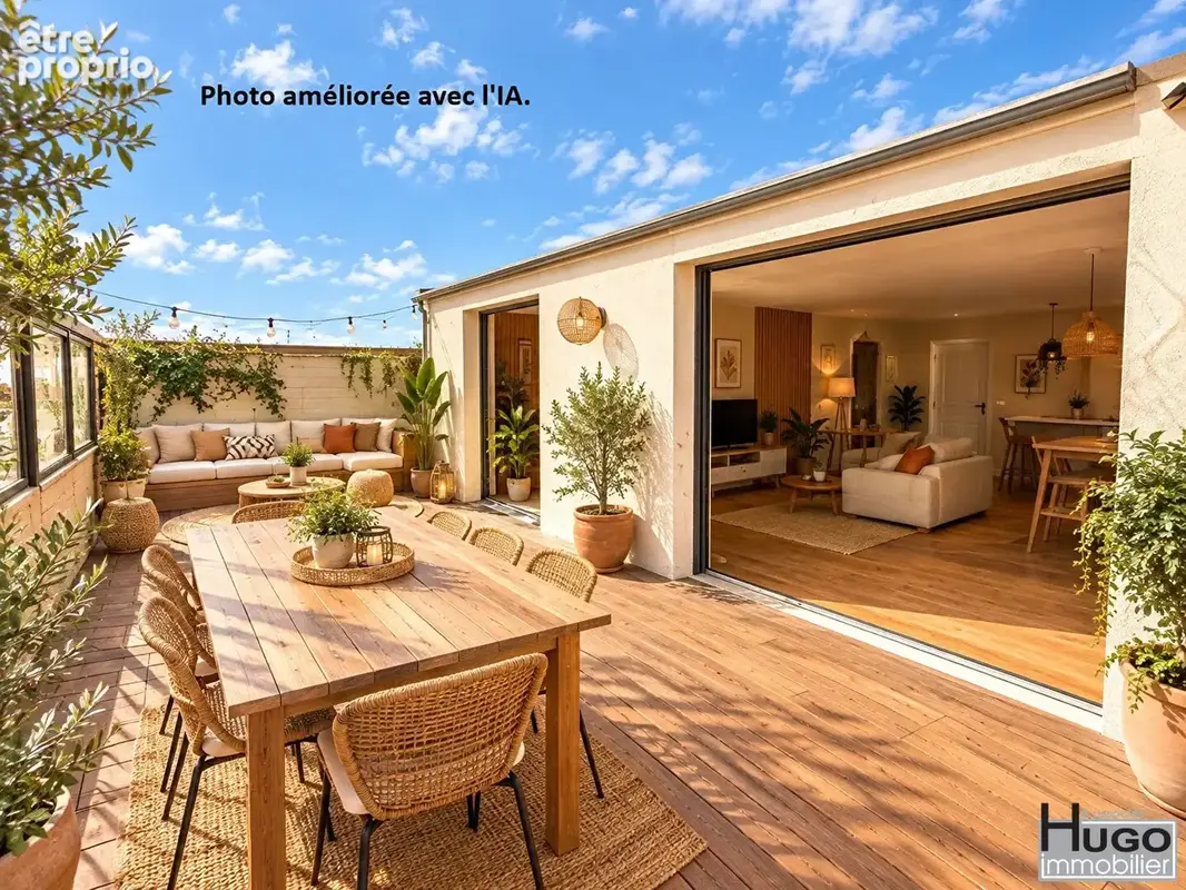 Bordeaux - croix blanche - plateau de 86 m² + terrasse-veranda de 21 m². - photo 2
