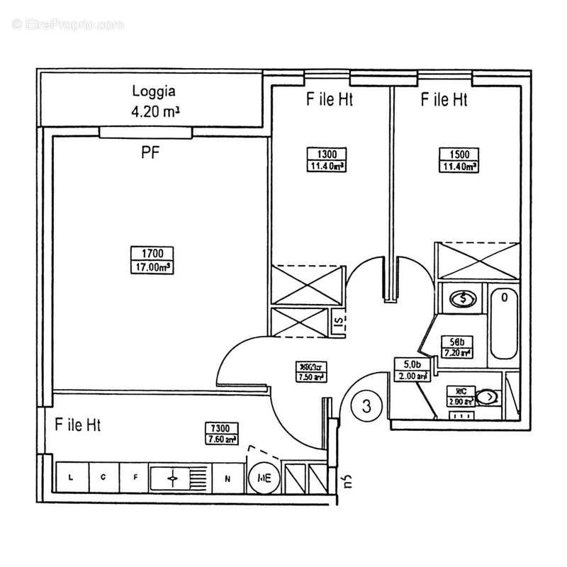 Photo 2 - Appartement à ROUEN