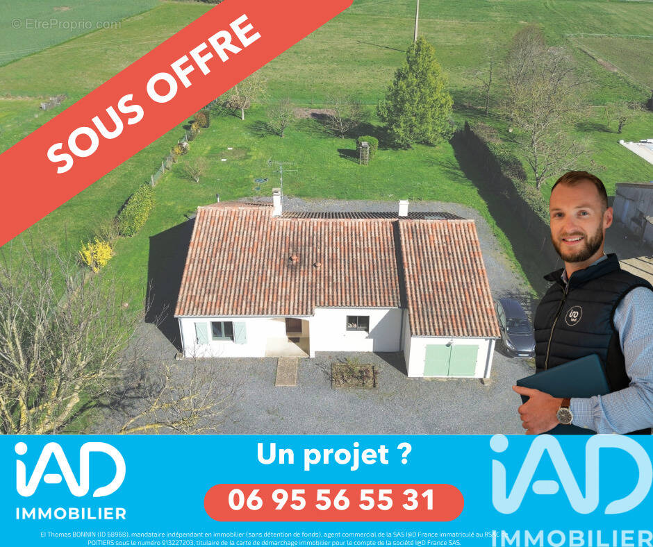 Photo 1 - Maison à MARIGNY-BRIZAY