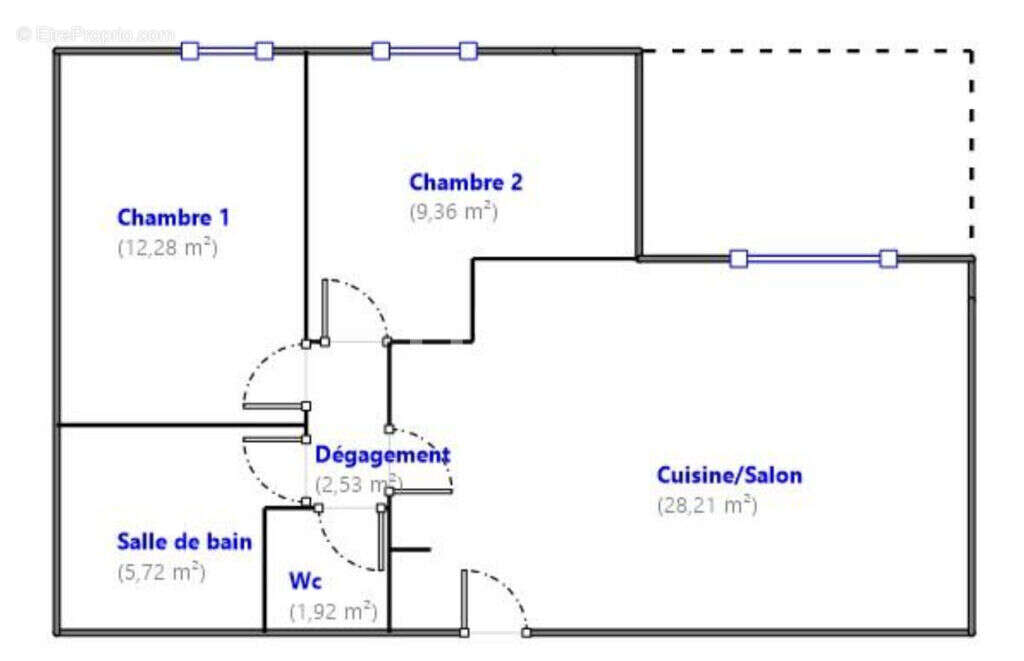 Appartement à SAINT-LOUIS